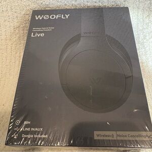 Live Over-Ear Headphones - Black- Wireless Headset